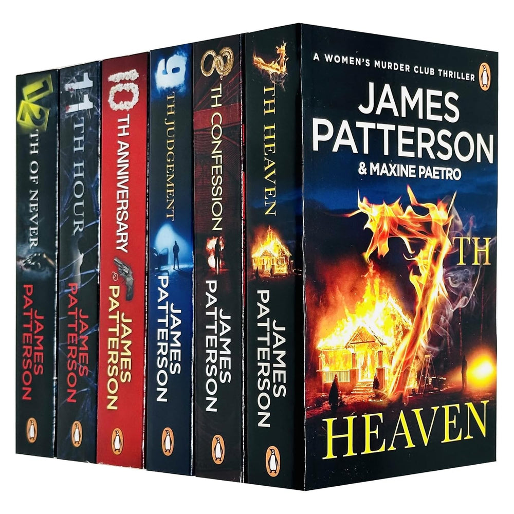 Women's Murder Club by James Patterson: Books 7-12 Collection Set - Fiction - Paperback - Bangzo Books Wholesale