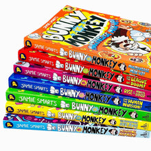 Load image into Gallery viewer, Bunny vs Monkey Series By Jamie Smart 7 Books Collection Set - Ages 7-9 - Paperback