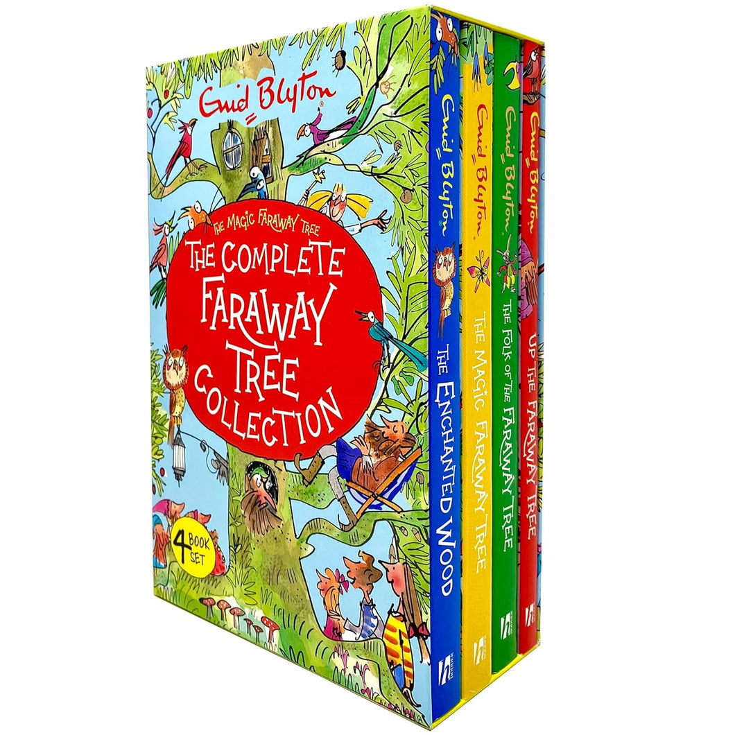 The Magic Faraway Tree By Enid Blyton 4 Books Collection Box Set - Ages 7-9 - Paperback