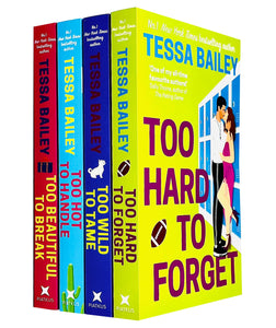 Romancing the Clarksons Series By Tessa Bailey 4 Books Collection Set - Fiction - Paperback
