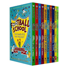 Load image into Gallery viewer, Football School The Fantastic Fan-Thology By Alex Bellos &amp; Ben Lyttleton: illustrated 10 Books Collection Box Set - Ages 7+ - Paperback