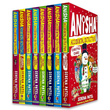 Load image into Gallery viewer, Anisha Accidental Detective Series By Serena Patel 8 Books Collection Set - Ages 7-11 - Paperback