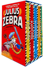 Load image into Gallery viewer, Julius Zebra by Gary Northfield 5 Kids Books Children Collection - Ages 7-9 - Paperback