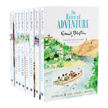 Load image into Gallery viewer, Enid Blyton Adventure Series 8 Books Collection (Mountain, Sea, River, Circus, Valley, Ship, Castle, Island) - Ages 9-14 - Paperback