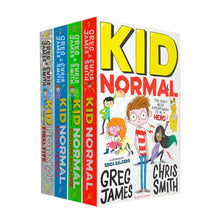 Load image into Gallery viewer, Kid Normal Series 4 Books Collection Set By Greg James &amp; Chris Smith - Ages 8-12 - Paperback - Bangzo Books Wholesale