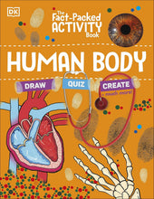 Load image into Gallery viewer, The Fact-Packed Activity Book: Human Body by DK - Ages 5+ - Paperback