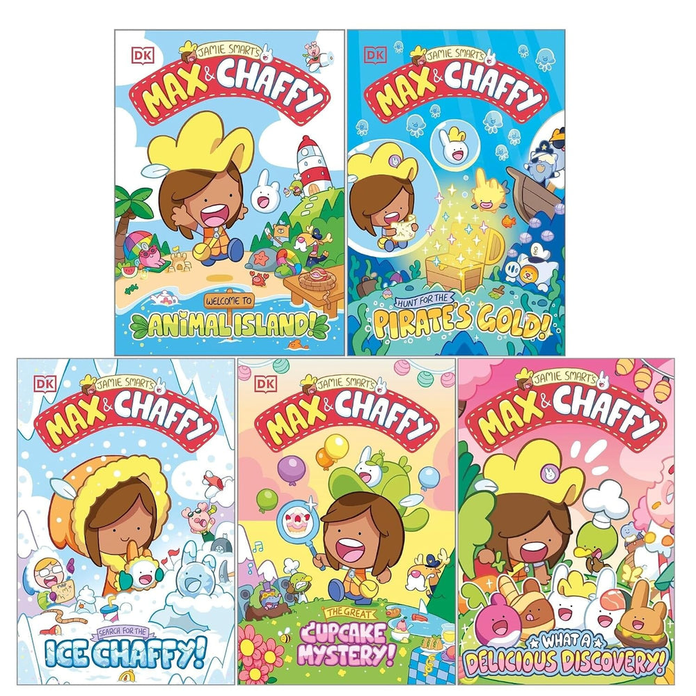 Max and Chaffy Series by Jamie Smart 5 Books Collection Set - Ages 5+ - Paperback