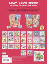 Load image into Gallery viewer, Coco Wyo: Cozy Countdown - An Advent Colouring Book Bundle (Contains 24 Books) - Ages 7+ - Paperback