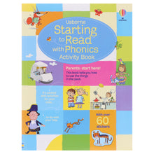 Load image into Gallery viewer, Starting to Read with Phonics: 8 Story Books (Plus 1 Activity Book &amp; My Alphabet Chart) Collection Box Set - Ages 4+ - Paperback