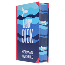 Load image into Gallery viewer, Moby Dick by Herman Melville - Fiction - Sprayed Edge Hardback