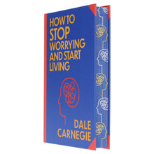 Load image into Gallery viewer, How to Stop Worrying and Start Living by Dale Carnegie - Non Fiction - Sprayed Edges Hardback