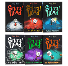 Load image into Gallery viewer, Stitch Head Series By Guy Bass 6 Books Collection Set - Ages 9-14 - Paperback