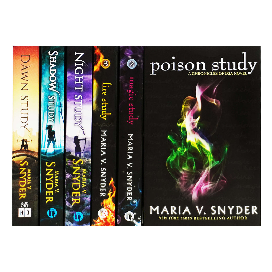 The Chronicles of Ixia Series Box Set 6 Books Collection Set By Maria V. Snyder - Dark Fantasy - Ages 11+ - Paperback