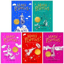 Load image into Gallery viewer, Mary Poppins By P. L. Travers 5 Books Collection Set - Ages 9-14 - Paperback