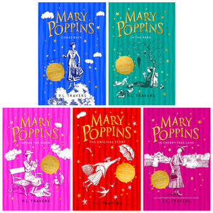 Mary Poppins By P. L. Travers 5 Books Collection Set - Ages 9-14 - Paperback
