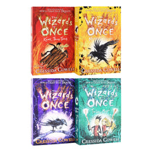 Load image into Gallery viewer, Wizards of Once Series By Cressida Cowell 4 Books Collection Set - Ages 9-14 - Paperback
