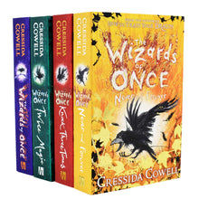 Load image into Gallery viewer, Wizards of Once Series By Cressida Cowell 4 Books Collection Set - Ages 9-14 - Paperback