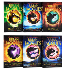 Load image into Gallery viewer, Redwall Series by Brian Jacques: 6 Books Collection Set - Ages 8-12 - Paperback