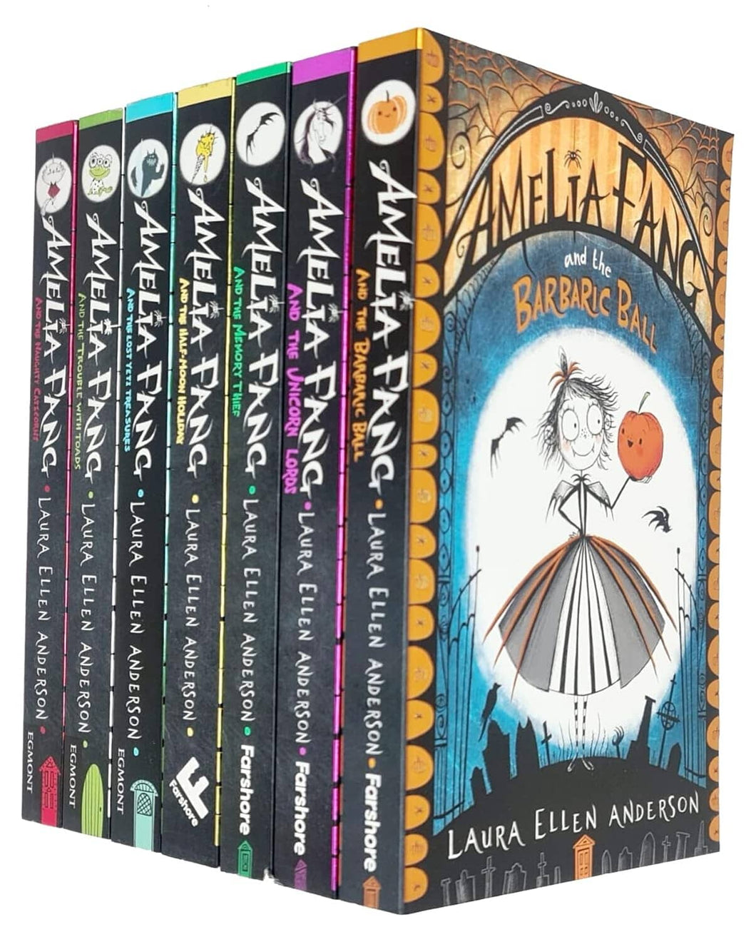 Amelia Fang Series by Laura Ellen Anderson 7 Books Collection Set - Ages 7-10 - Paperback