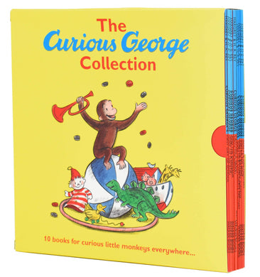 Curious George Collection 10 Picture Books Box Set - Ages 0-5 - Paperback