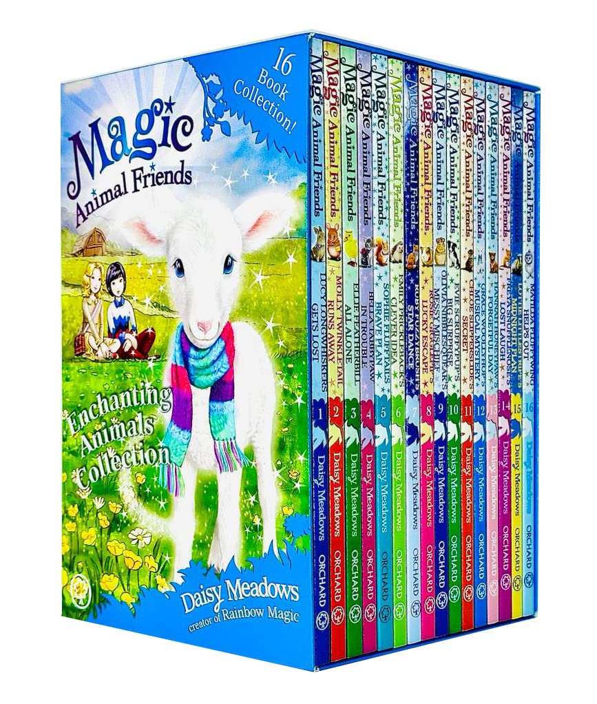 Daisy　Wholesale　Meadows:　–　Box　Magic　Books　By　Pack　Set　16　Books　Animal　Bangzo　Friends　Children