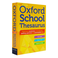 Load image into Gallery viewer, Oxford English School Thesaurus By Oxford Dictionaries - Age 10+ - Paperback