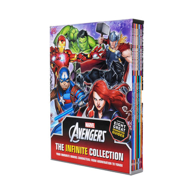 Marvel Avengers The Infinite Collection Character Guides Volume 1 - 8 Books Collection Box - Paperback - Age 5-7