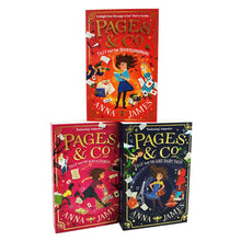 Load image into Gallery viewer, Pages &amp; Co Series by Anna James 3 Books Collection Box Set - Age 9-14 - Paperback