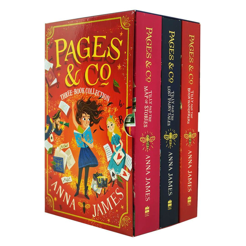 Pages & Co Series by Anna James 3 Books Collection Box Set - Age 9-14 - Paperback - Bangzo Books Wholesale