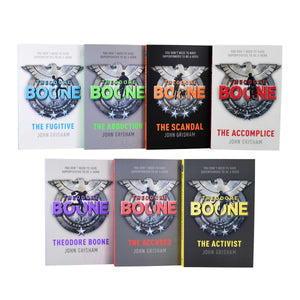 Theodore Boone Series by John Grisham Books 1-7 Collection Box Set - Ages 9-14 - Paperback