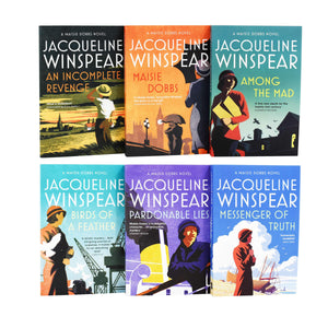 The Maisie Dobbs Mystery Series By by Jacqueline Winspear 6 Books Collection Set - Fiction - Paperback