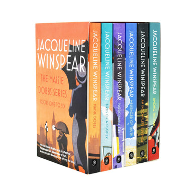 The Maisie Dobbs Mystery Series By by Jacqueline Winspear 6 Books Collection Set - Fiction - Paperback