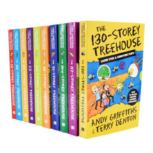 Load image into Gallery viewer, The Treehouse Series by Andy Griffiths &amp; Terry Denton 10 Books Collection Set - Ages 5-11 - Paperback