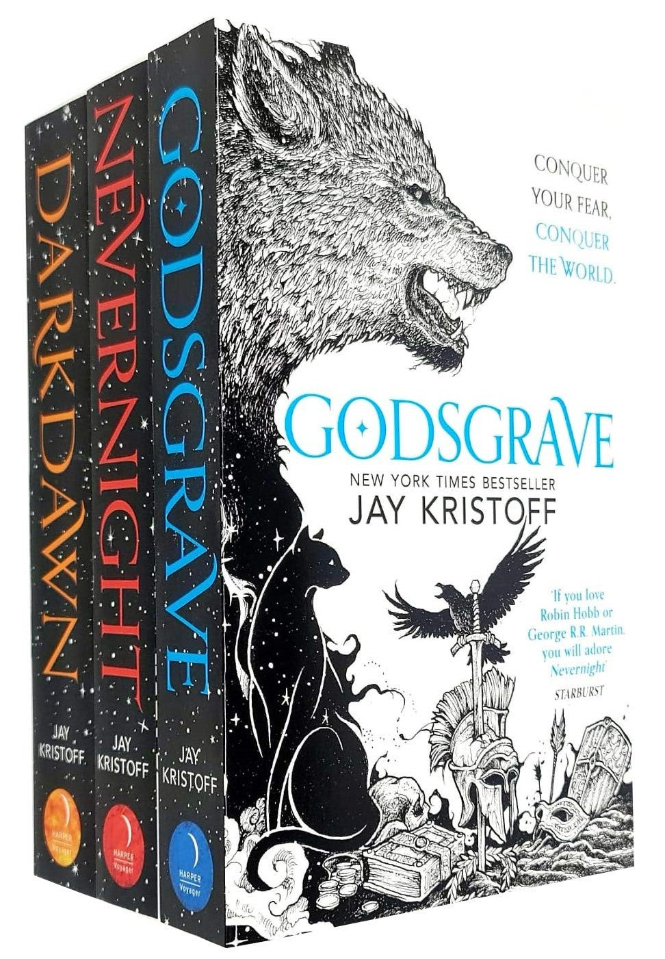 The Nevernight Chronicle by Jay Kristoff 3 Books Collection Set - Fiction - Paperback - Bangzo Books Wholesale
