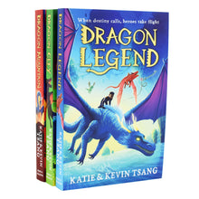 Load image into Gallery viewer, Dragon Realm Series 3 Books Collection Set By Katie Tsang &amp; Kevin Tsang - Ages -9-14 - Paperback