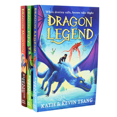 Dragon Realm Series 3 Books Collection Set By Katie Tsang & Kevin Tsang - Ages -9-14 - Paperback