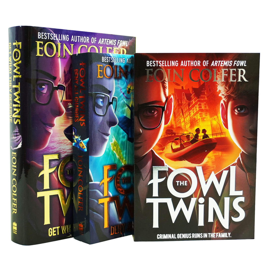 The Fowl Twins Series 3 Books Collection Set By Eoin Colfer - Ages 9-14 - Paperback