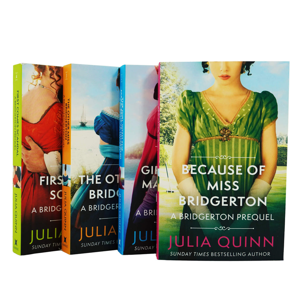 A Bridgerton Prequel Series By Julia Quinn 4 Books Collection Set - Fiction - Paperback - Bangzo Books Wholesale