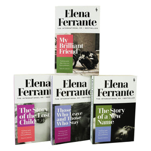 The Neapolitan Quartet by Elena Ferrante 4 Books Collection - Fiction - Paperback