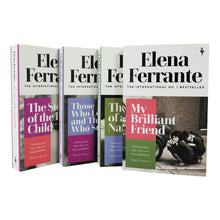 Load image into Gallery viewer, The Neapolitan Quartet by Elena Ferrante 4 Books Collection - Fiction - Paperback