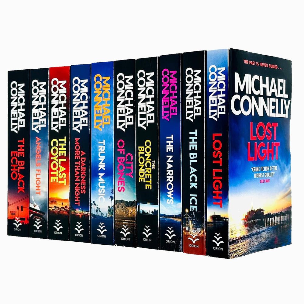 Harry Bosch by Michael Connelly: Books 1-10 Collection Set - Fiction - Paperback - Bangzo Books Wholesale