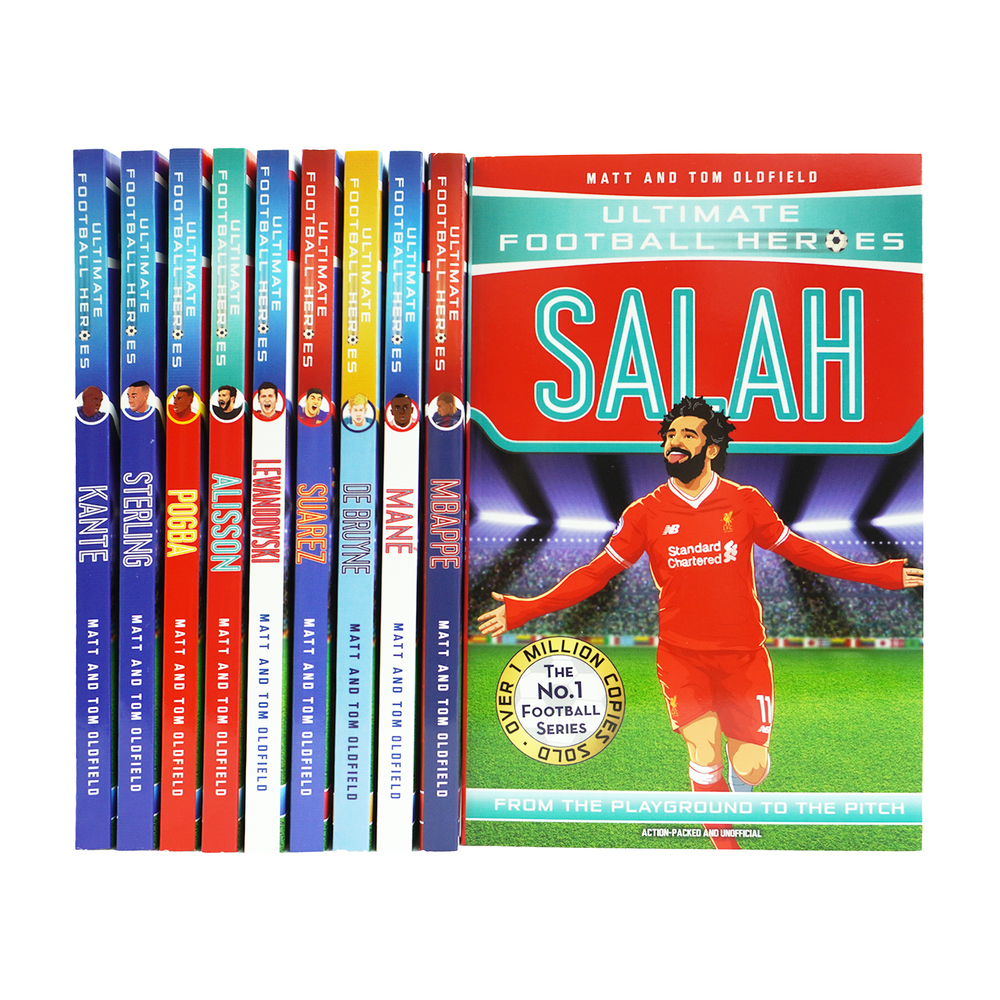Ultimate Football Heroes Series 2 by Matt & Tom Oldfield 10 Books Collection Set - Ages 6-12 - Paperback - Bangzo Books Wholesale