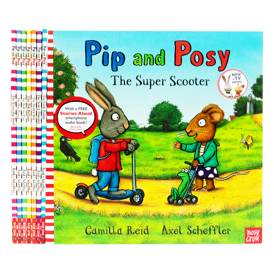 Pip and Posy by Axel Scheffler & Camilla Reid 8 Books Collection Set - Ages 2+ - Paperback