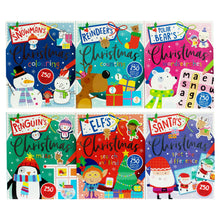 Load image into Gallery viewer, Children's Christmas Activity 6 Books Collection With over 250 Stickers and festive card press-outs - Ages 4+ - Paperback