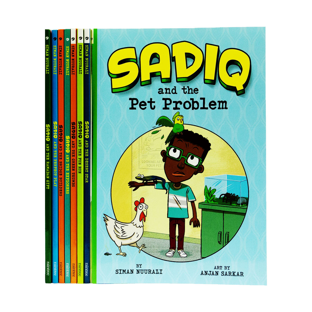 Sadiq Collection by Siman Nuurali 8 Books Collection Set - Ages 6-8 - Paperback