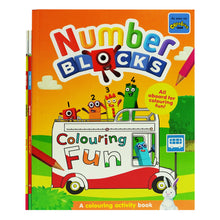 Load image into Gallery viewer, Numberblocks Colouring Fun &amp; Sticker Activity Book Collection 3 Books Set - Ages 3+ - Paperback