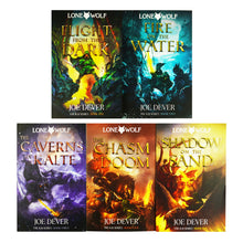 Load image into Gallery viewer, Lone Wolf Series by Joe Dever: 5 Books Collection Set - Ages 9-16 - Paperback