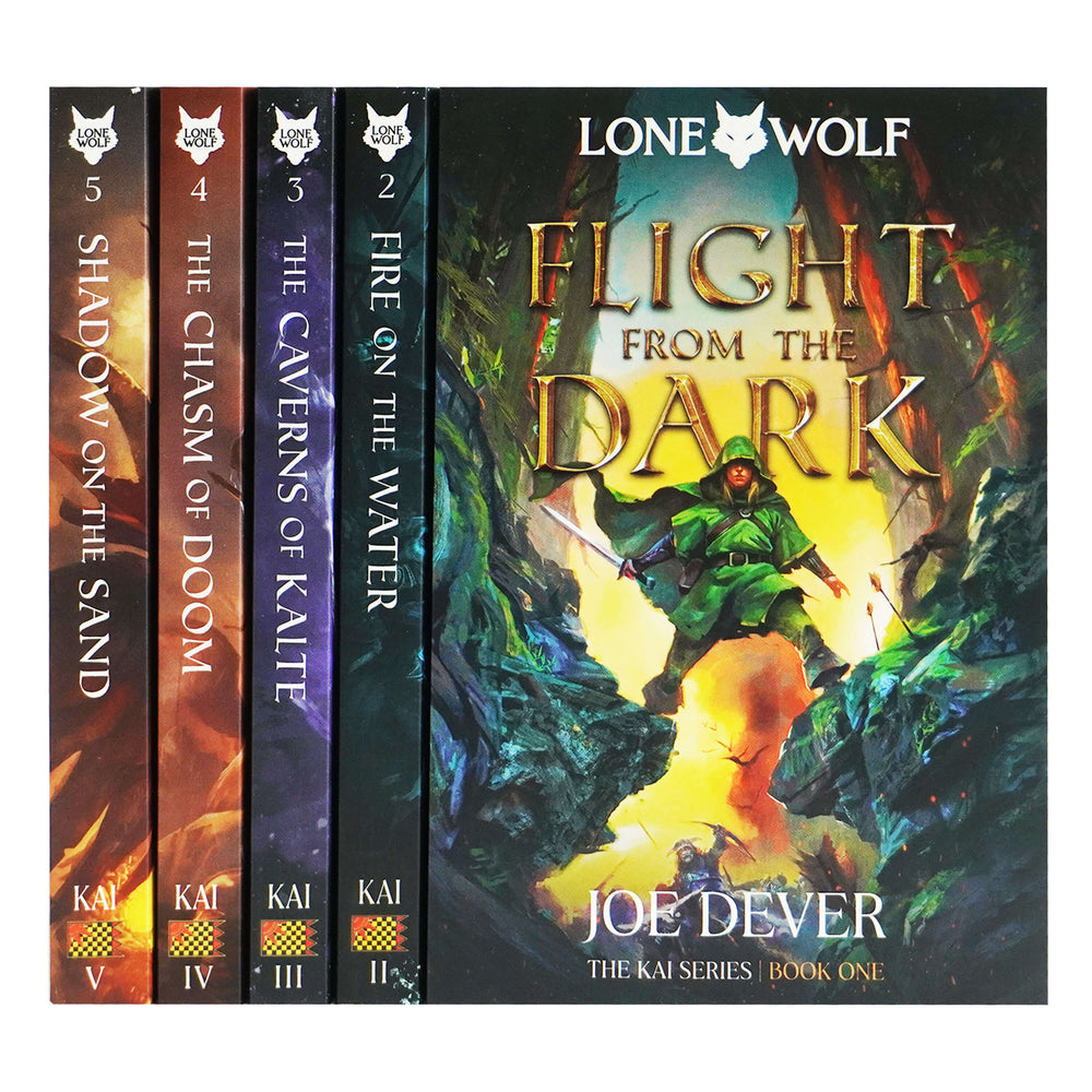Lone Wolf Series by Joe Dever (Books 1-5) Collection 5 Books Set - Ages 9-16 - Paperback - Bangzo Books Wholesale