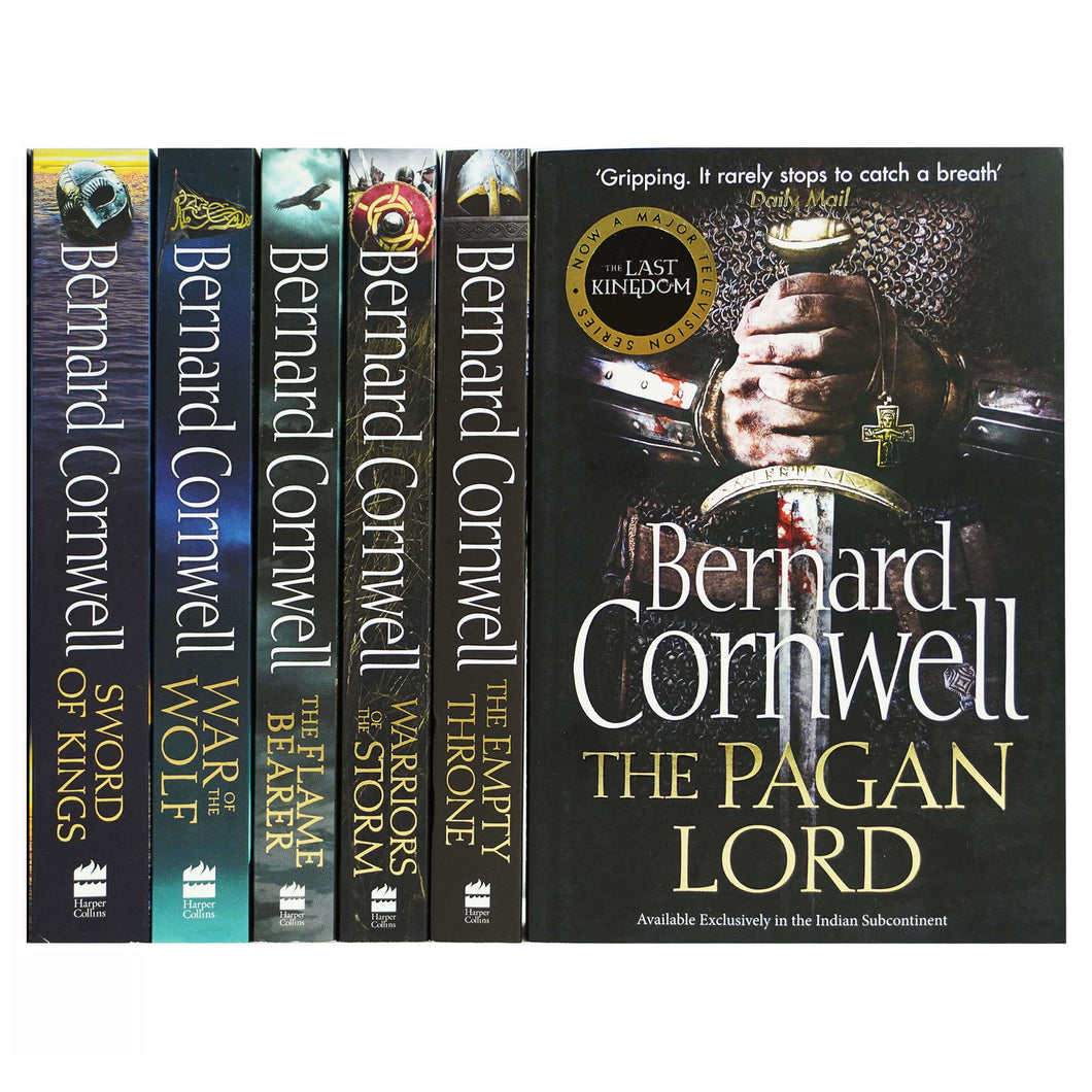 The Last Kingdom by Bernard Cornwell: Books 7-12 Collection 6 Books Set - Fiction - Paperback
