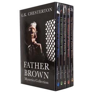 Father Brown Mysteries Collection by G. K. Chesterton 5 Books Box Set - Fiction - Paperback